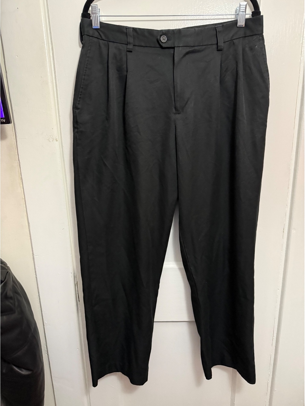 IZOD PerformX Black Dress Pants Size 34/30
